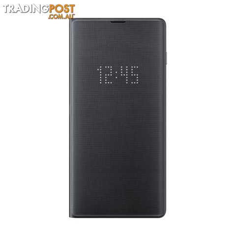 Samsung Galaxy S10+ Plus LED View Wallet Cover - Black - EF-NG975PBEGWW - Black...