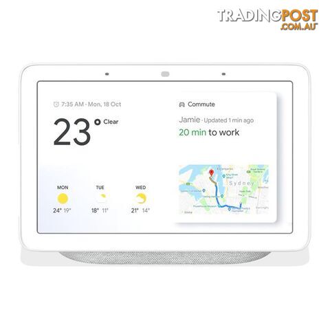 Google Home Nest Hub Smart Display & Home Assistant - GA00516-AU - GGLHMHUBCFG