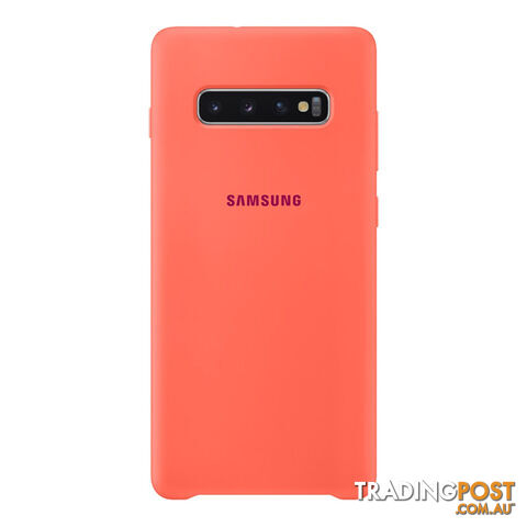 Samsung Galaxy S10+ Plus Silicone Cover - Berry Pink