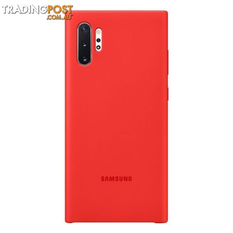 Samsung Galaxy Note 10+ Plus Silicone Cover - Red
