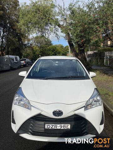 2019 Toyota Yaris NCP130R MY18 ASCENT Hatchback Manual