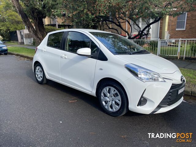 2019 Toyota Yaris NCP130R MY18 ASCENT Hatchback Manual