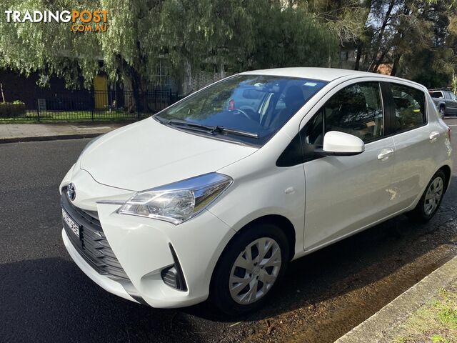 2019 Toyota Yaris NCP130R MY18 ASCENT Hatchback Manual