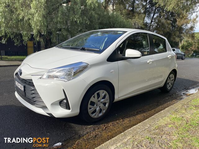 2019 Toyota Yaris NCP130R MY18 ASCENT Hatchback Manual