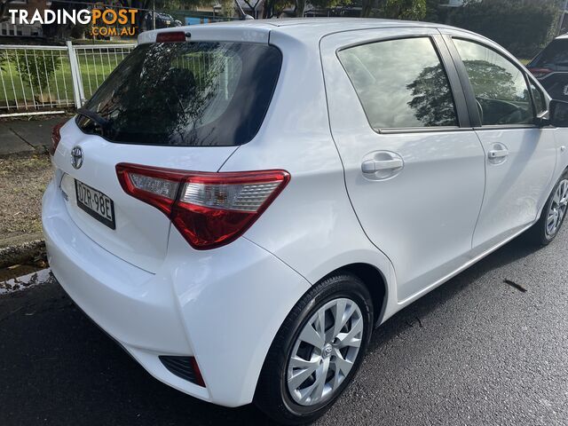 2019 Toyota Yaris NCP130R MY18 ASCENT Hatchback Manual