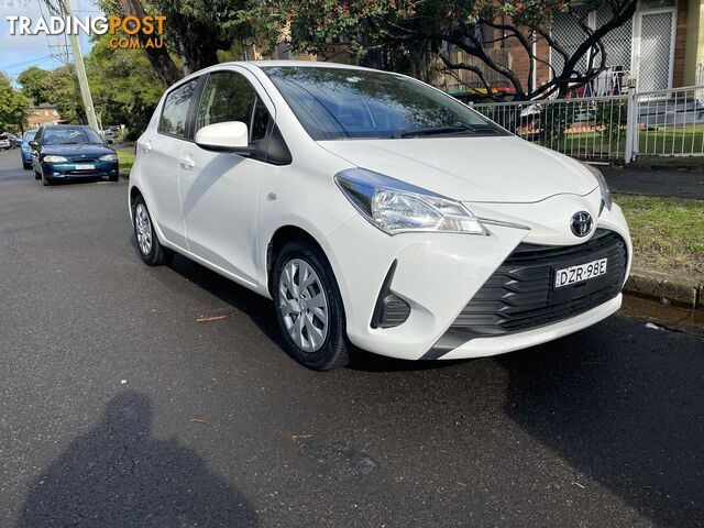 2019 Toyota Yaris NCP130R MY18 ASCENT Hatchback Manual