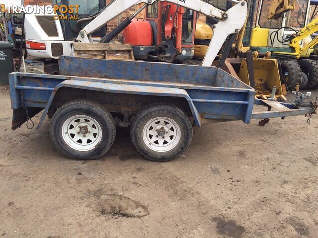 Tandem plant & box steel trailer - photo 5 of 11