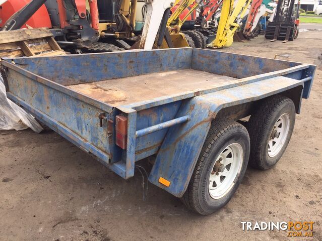 Tandem plant & box steel trailer - photo 4 of 11