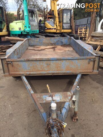 Tandem plant & box steel trailer - photo 3 of 11