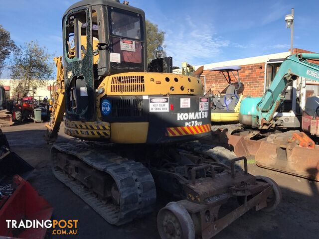 Komatsu PC75UU-2 excavator - photo 4 of 20
