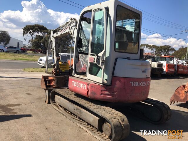 Takeuchi TB53 FR excavator - photo 5 of 28