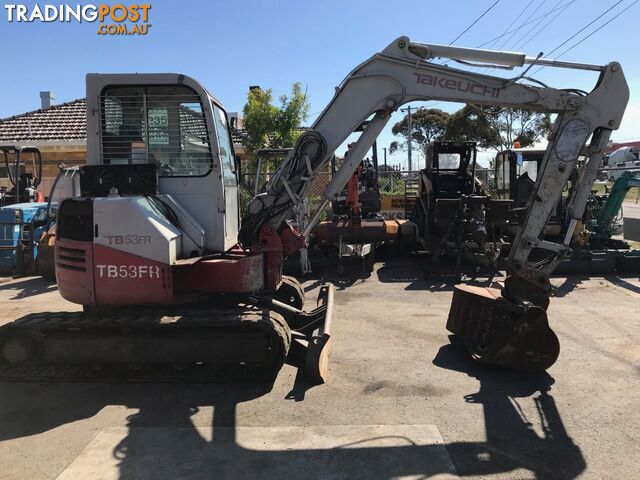 Takeuchi TB53 FR excavator - photo 2 of 28