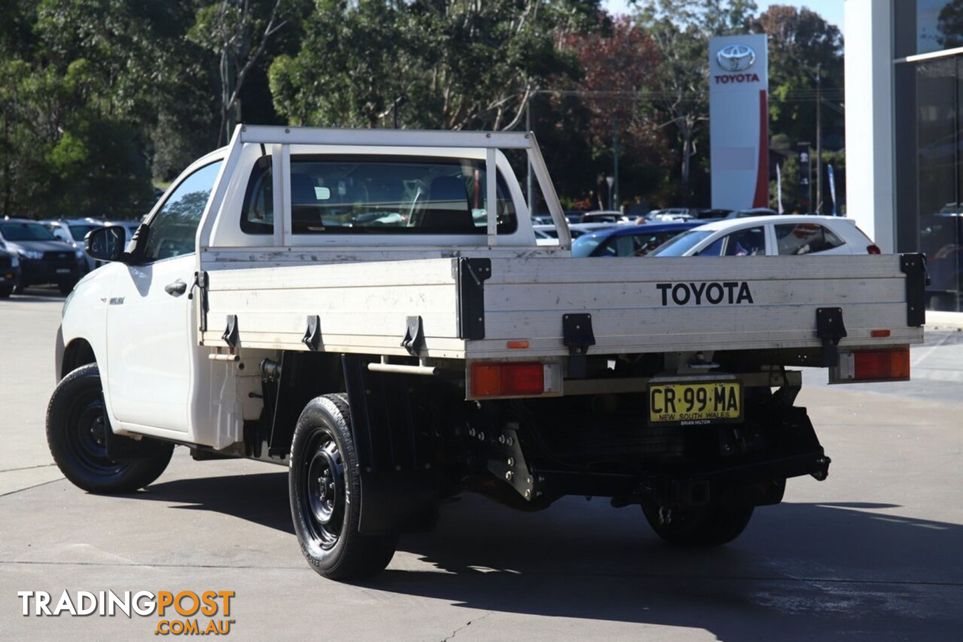 2018 TOYOTA HILUX WORKMATE TGN121R CAB CHASSIS - SINGLE CAB
