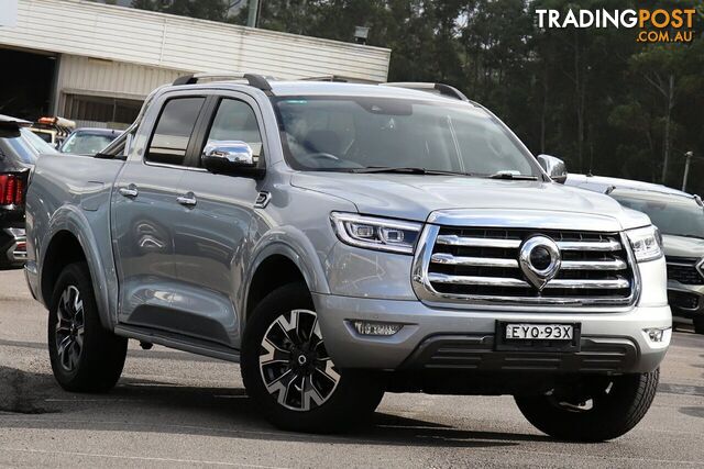 2022 GWM UTE CANNON DOUBLE CAB UTILITY