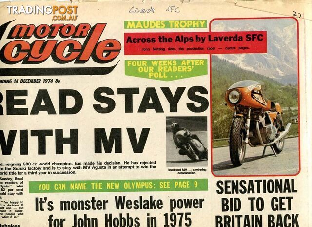 1974 Laverda SFC750 - photo 3 of 15
