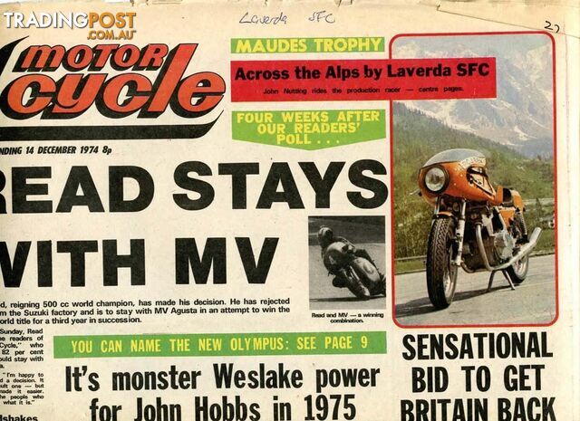 1974 Laverda SFC750 - photo 2 of 15
