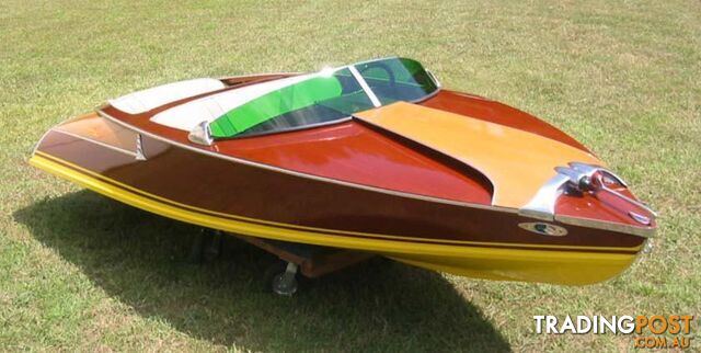 1956 Aristocraft Torpedo Speedboat