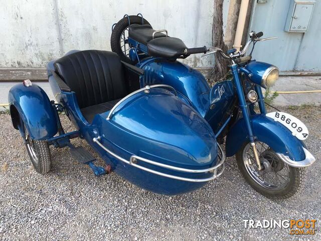 1952 ISO Scooter Sidecar