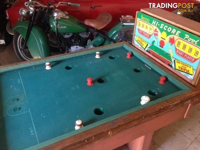 1956 United Hi-Score Pool amusement game - photo 2 of 2