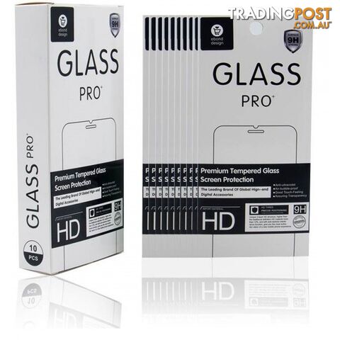 Glass Pro Premium Tempered Glass 10 Pack (BULK SAVINGS) - 29FE9A - Tempered Glass