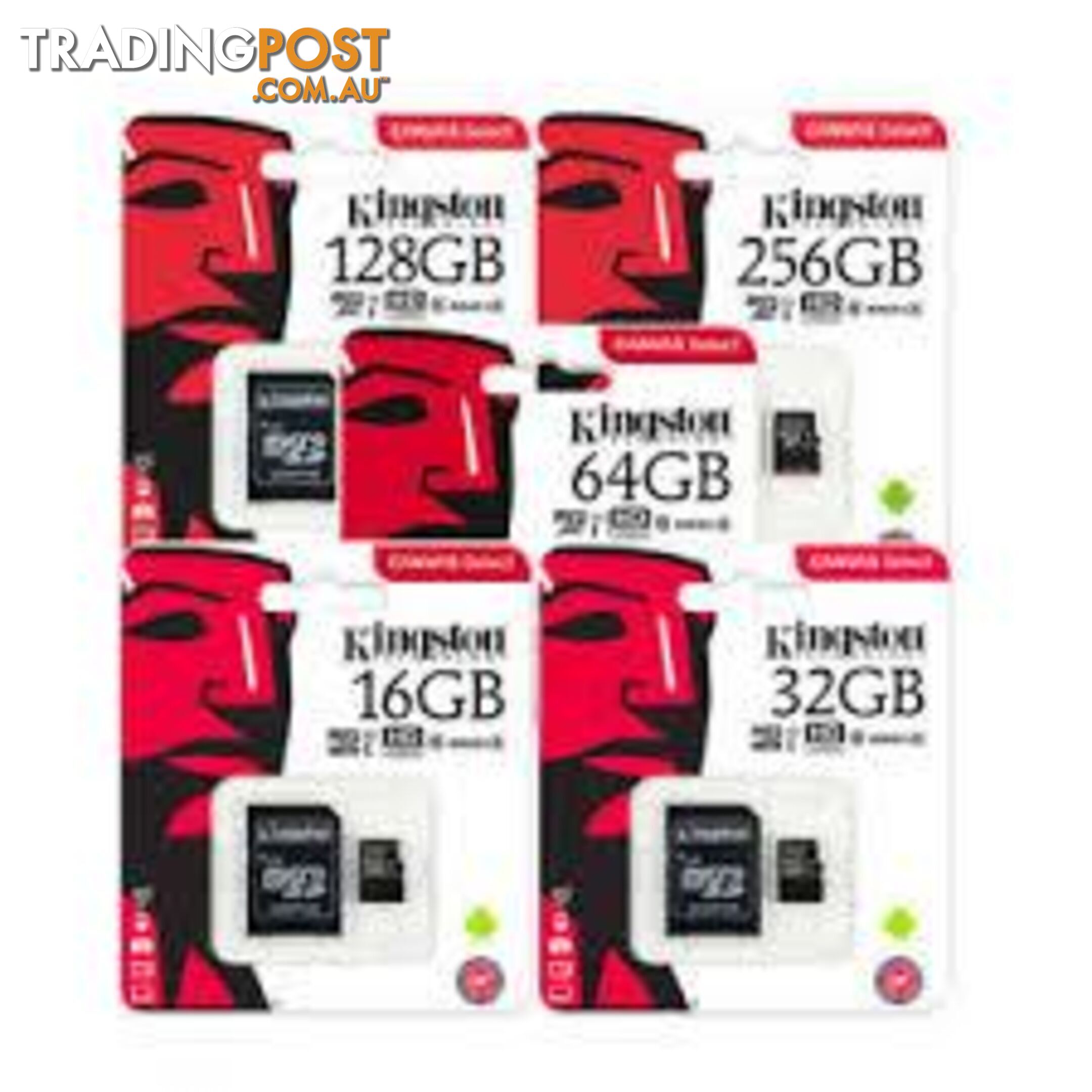 Kingston Micro SD Card - SDCS-64 - External Storage Device