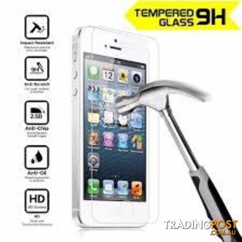 iPhone Premium Tempered Glass Screen Protector - 1EBCF3 - Tempered Glass