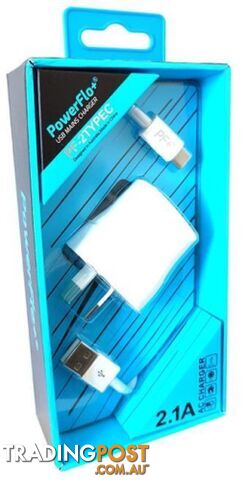 Powerflo+ Cable & AC Charge Kit 2.1A - 338B04 - Charging & Power