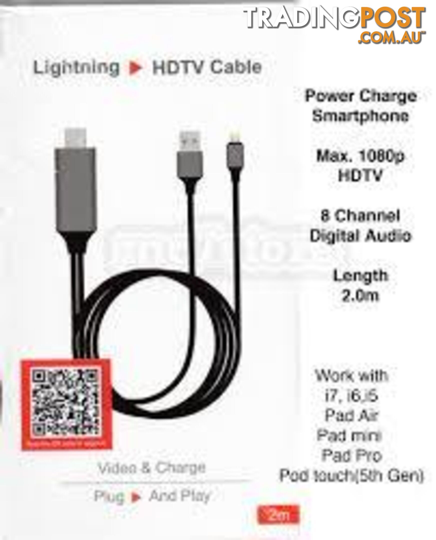 Lightning to HDTV Cable - 1001198 - Cables