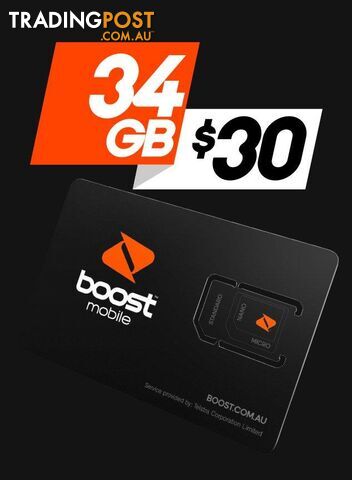 Boost Trio Starter Kit - 1FD74E - Sim Card