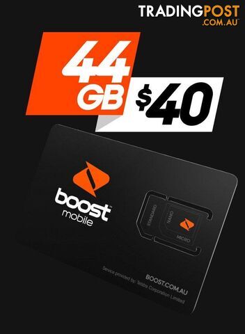 Boost Trio Starter Kit - 1FD74E - Sim Card