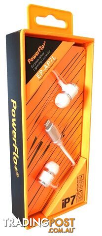 Powerflo+ Earpods w/ Cable Connector - 296E1F - Headphones & Sound