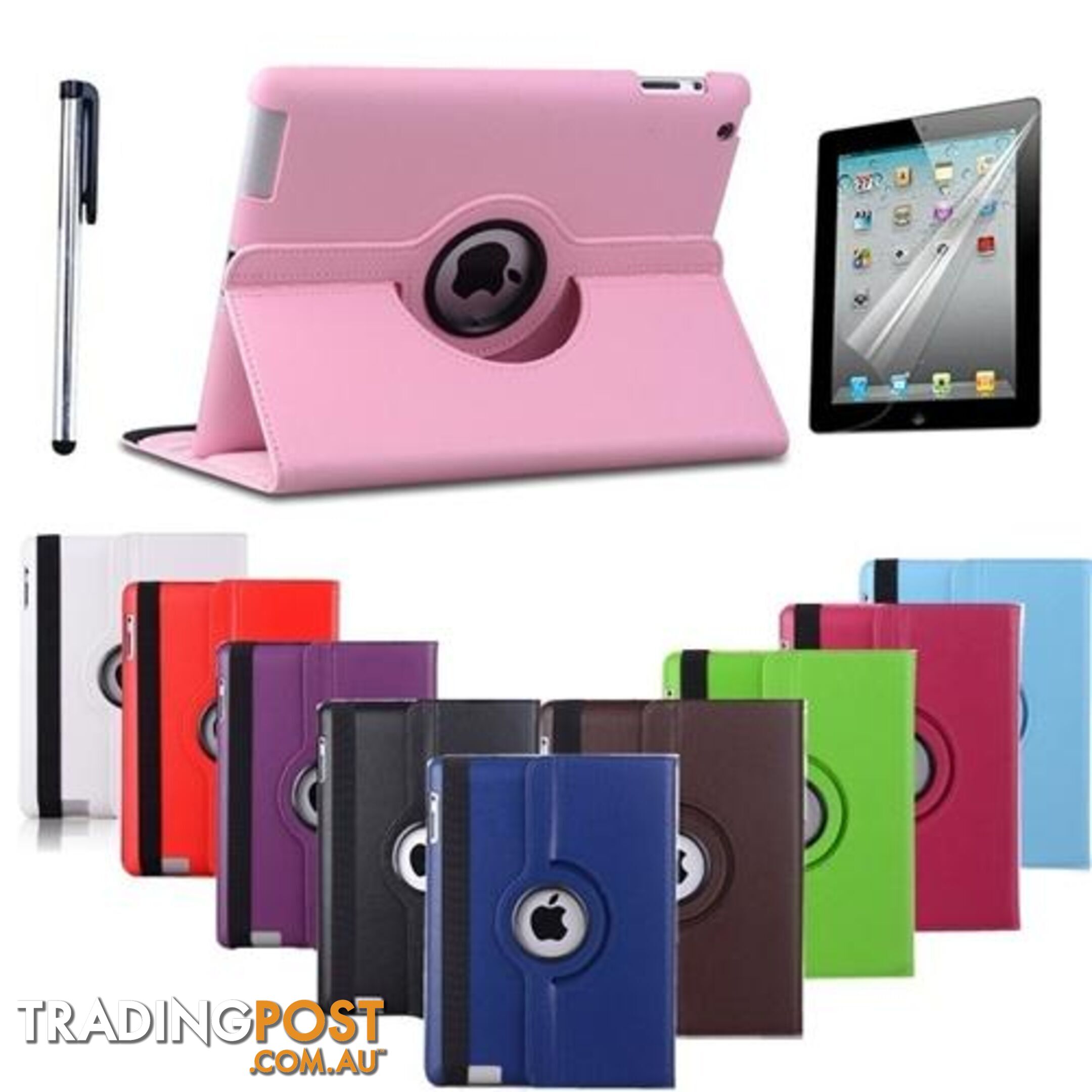 iPad 9.7 Swivel Case Generic - 100956 - Cases