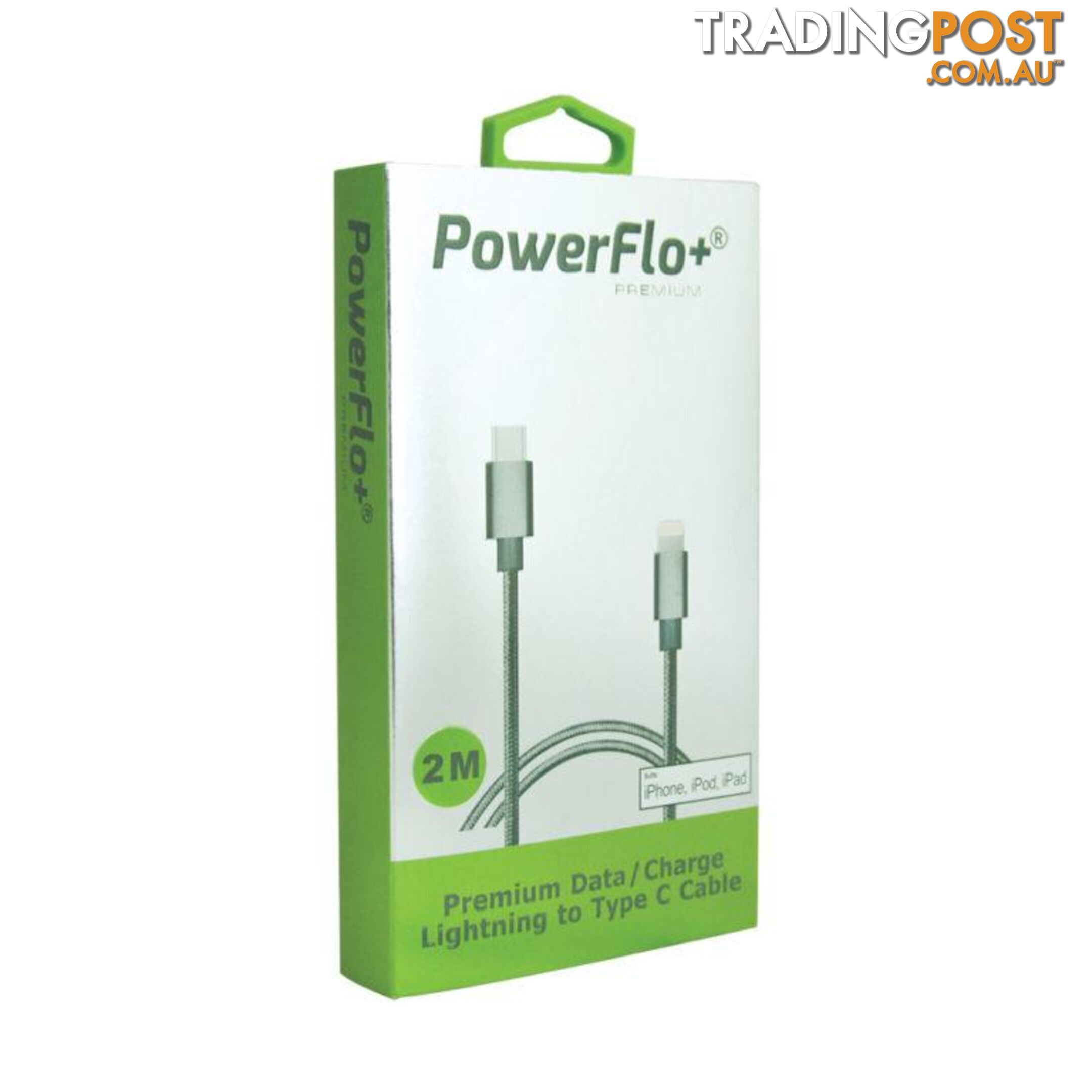 Powerflo+ Premium Lightning to Type-C 2m Cable - 1001069 - Cables