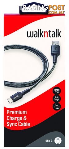 WalknTalk 1M Charge & Sync Cables - B132F8 - Cables