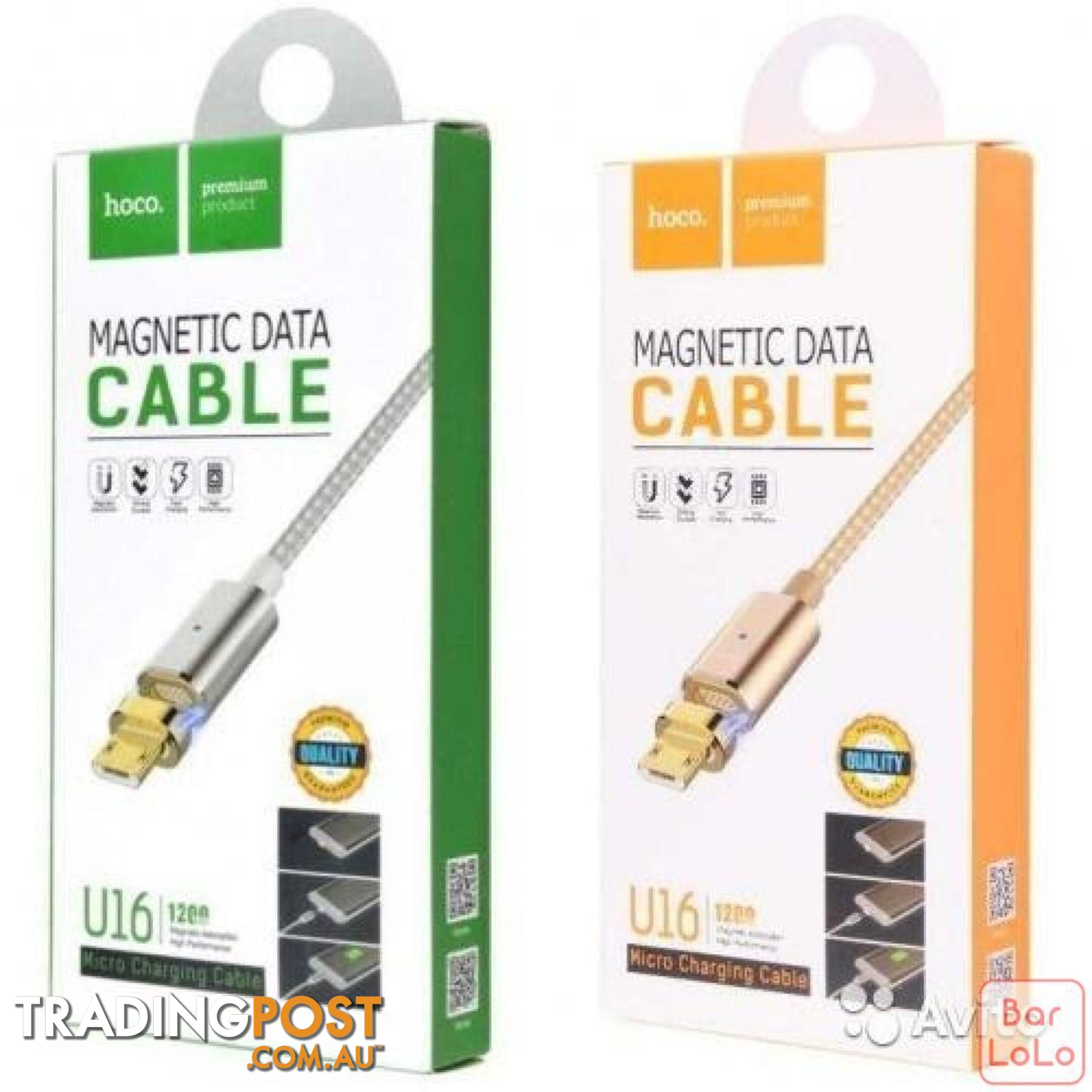 Hoco Premium - Magnetic Cable (U16) - 100207 - Cables