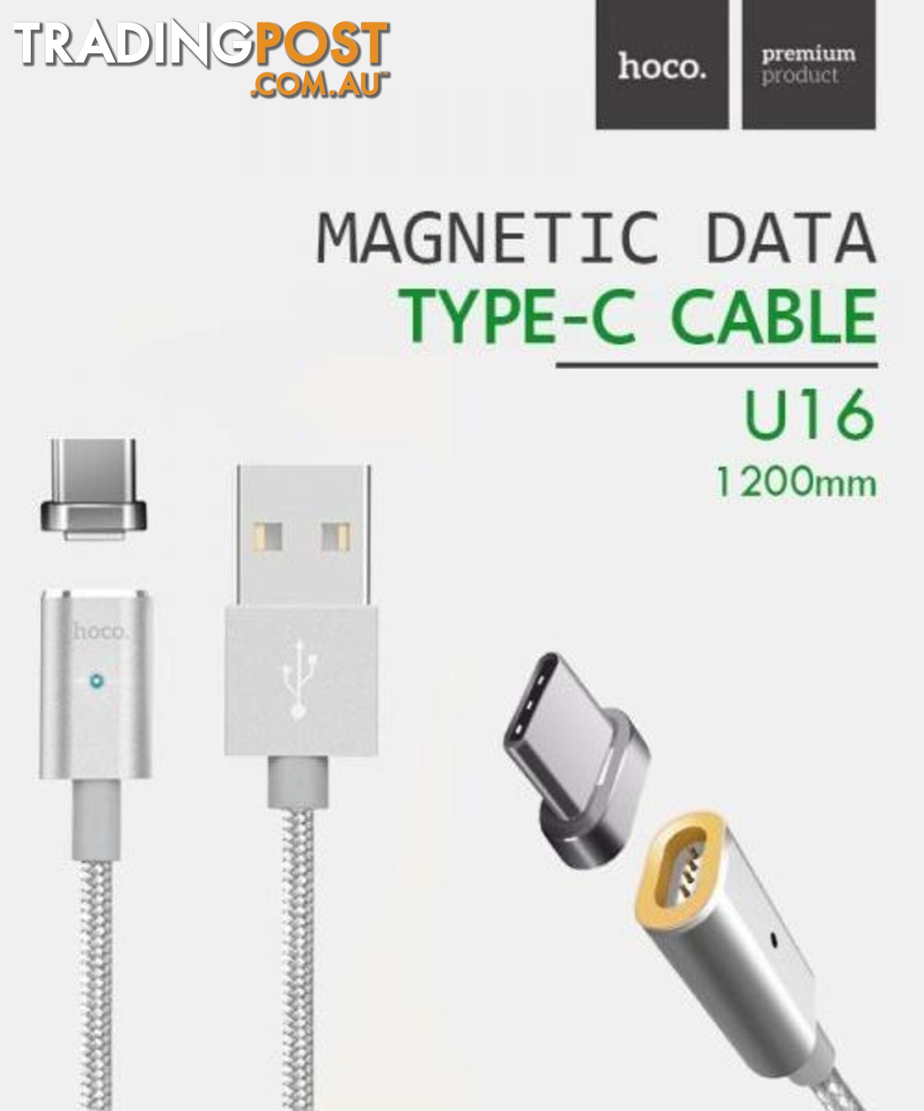 Hoco Premium - Magnetic Cable (U16) - 100207 - Cables