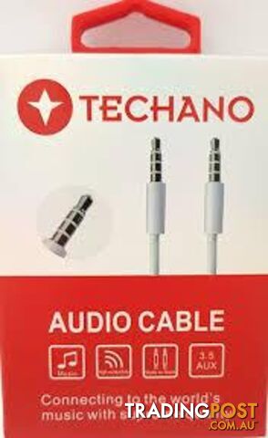 Techano Audio Cable - DC89FE - Headphones & Sound