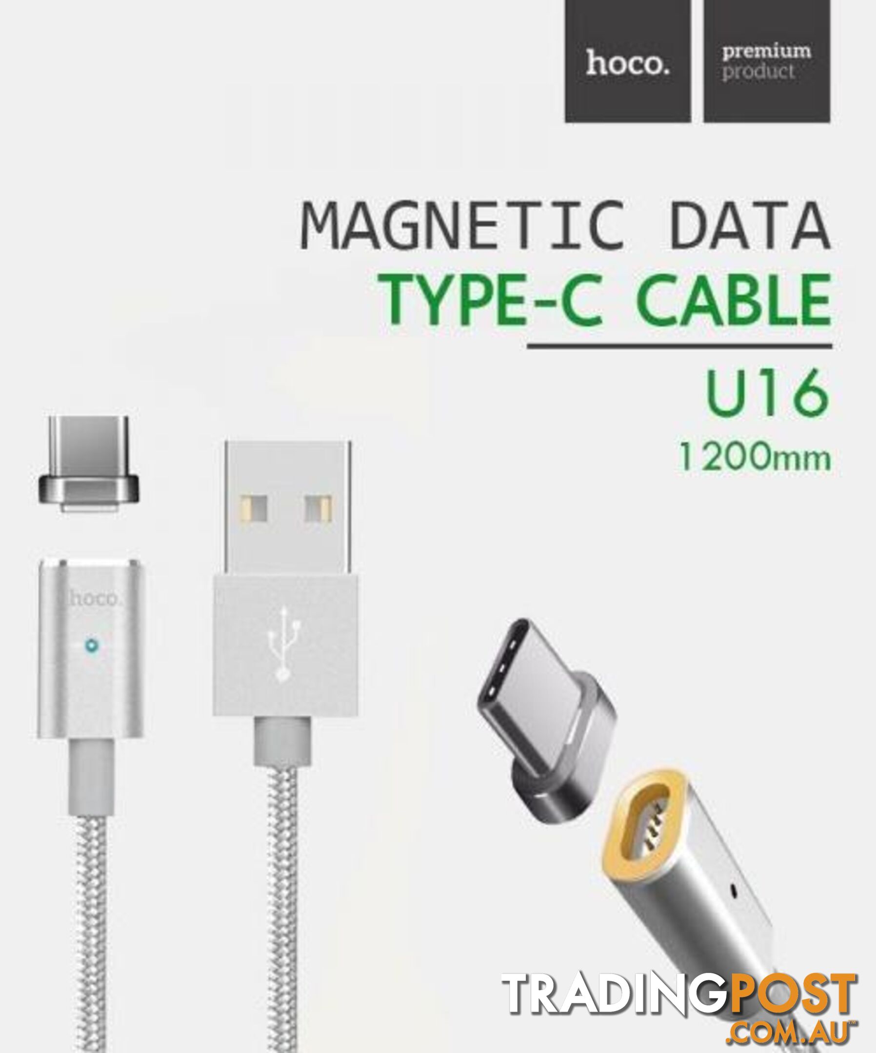 Hoco Premium - Magnetic Cable (U16) - 100208 - Cables
