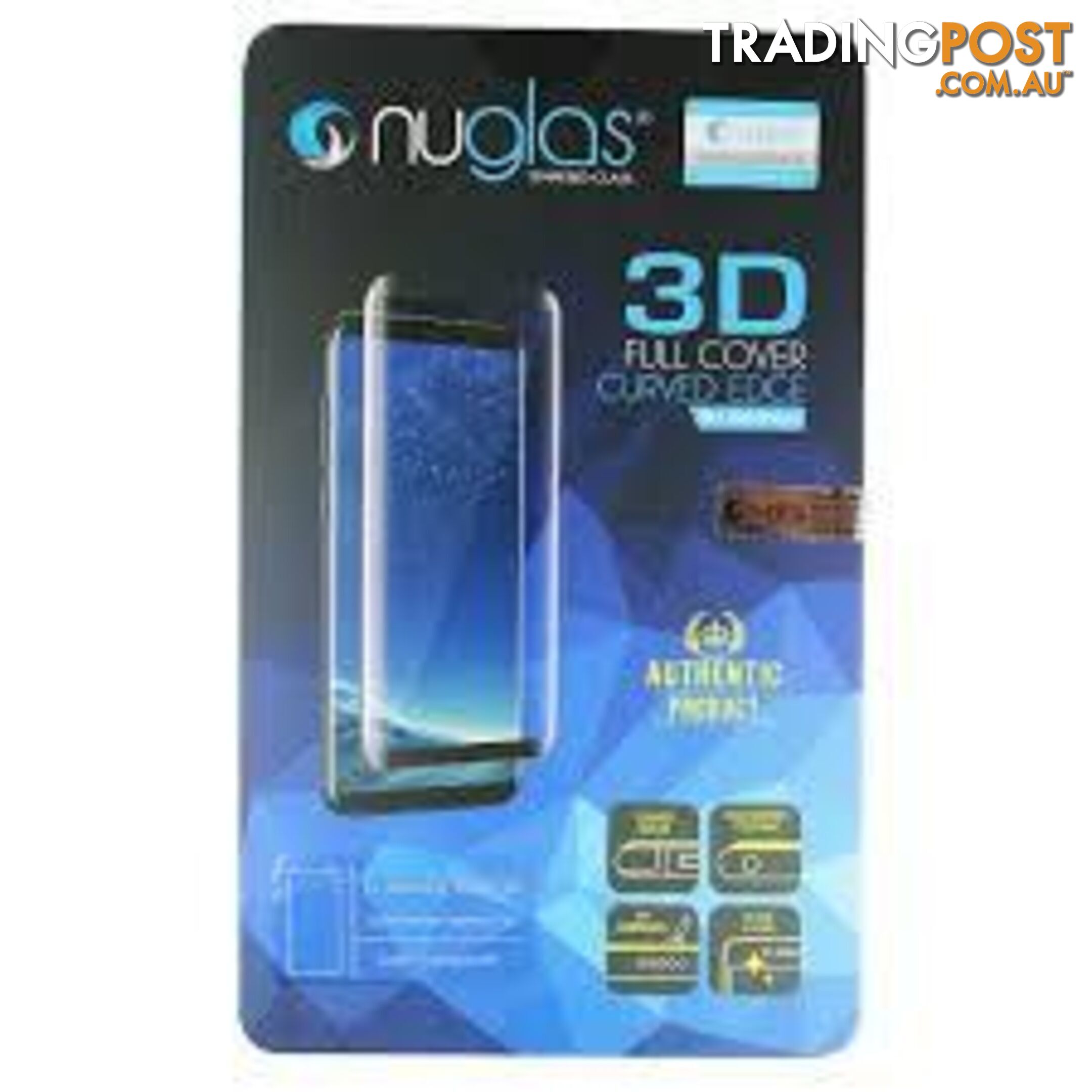 Nuglas 3D Curved Tempered Glass Screen Protector - 1001135 - Screen Protection