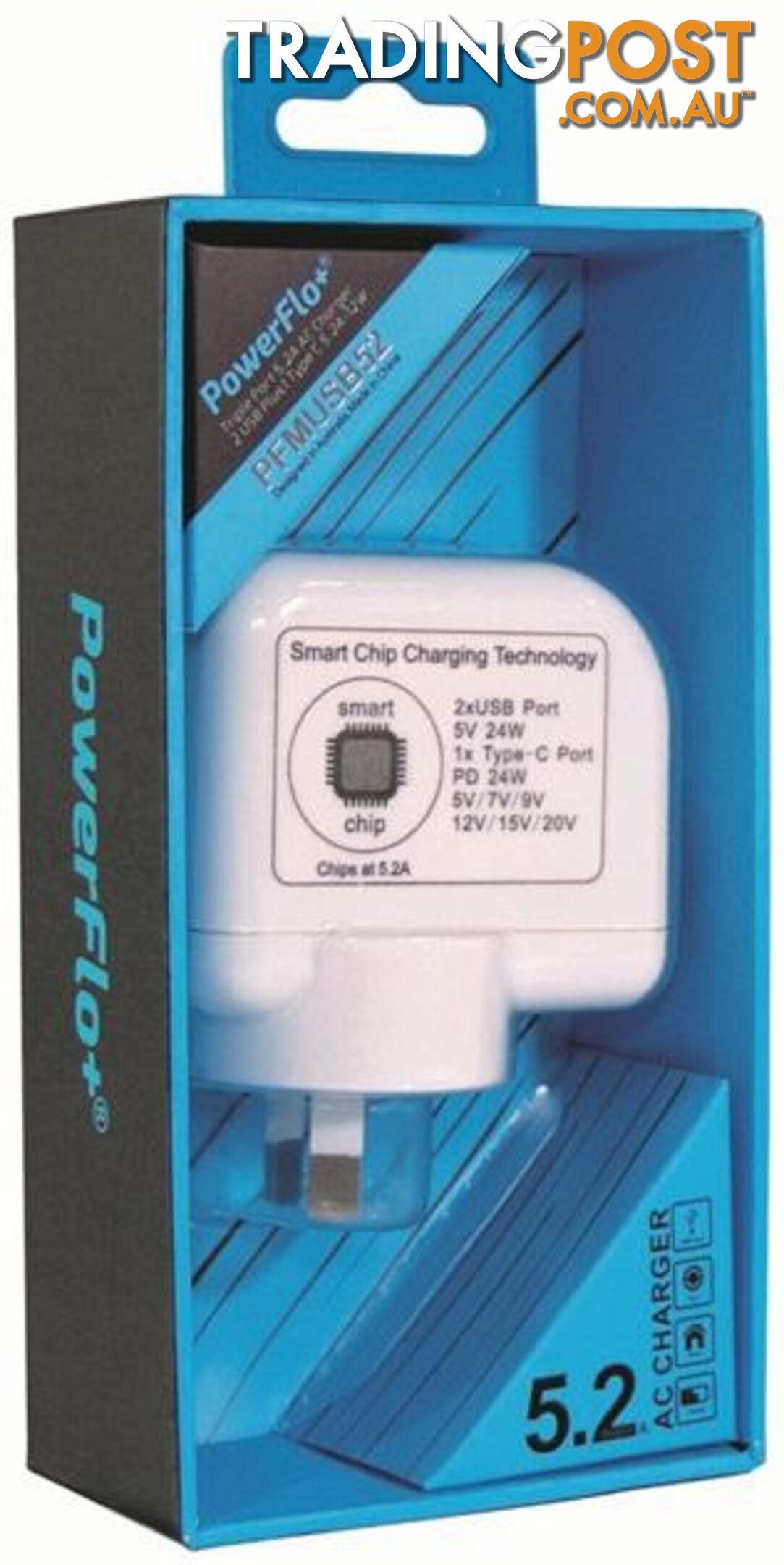 Powerflo+ Multiport AC Chargers - 8E352F - Charging & Power