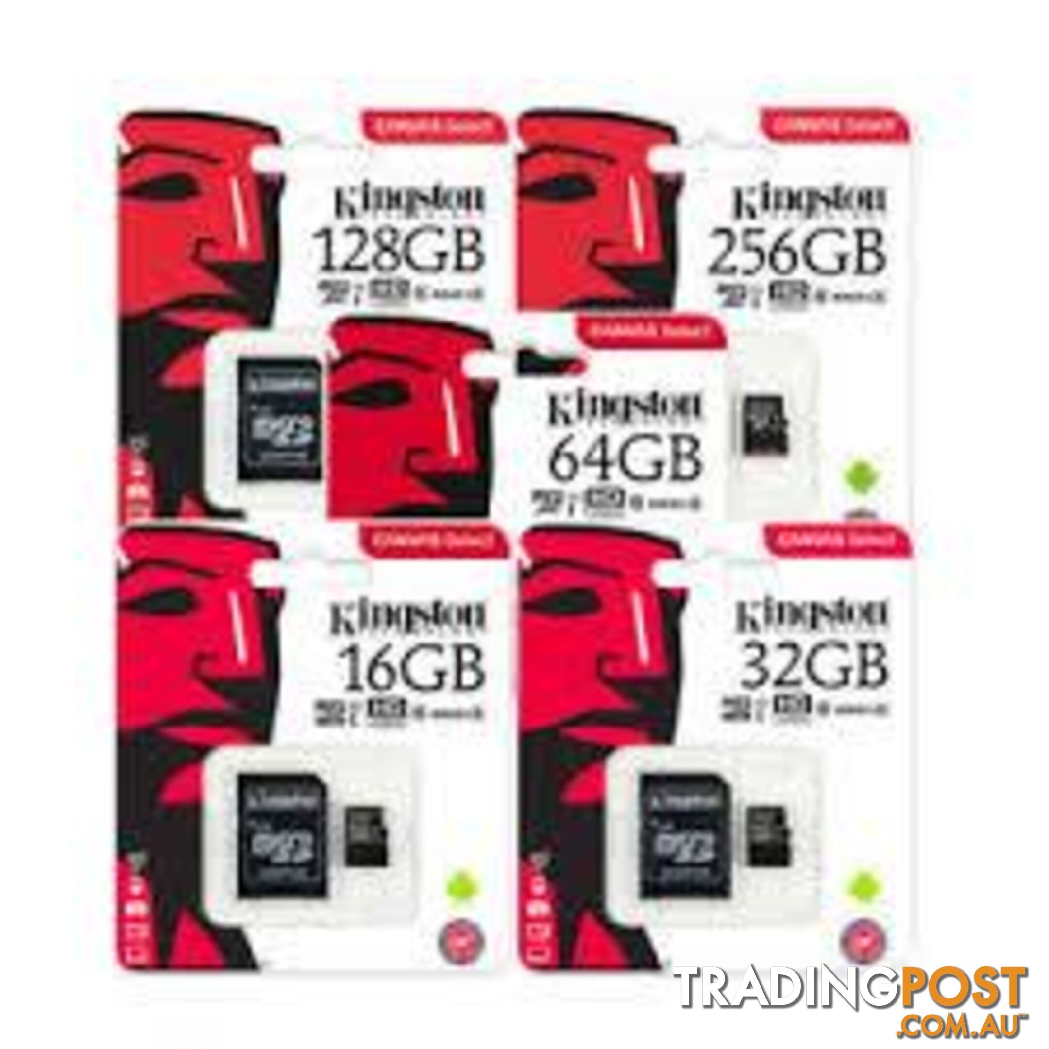 Kingston Micro SD Card - SDCS2-128 - External Storage Device