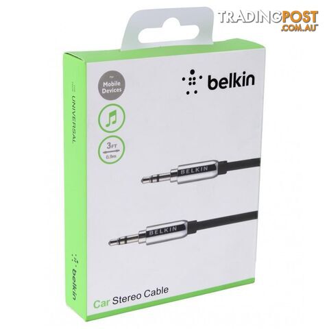 Belkin - 0.9M Car Stereo Cable - 123456915 - Headphones & Sound