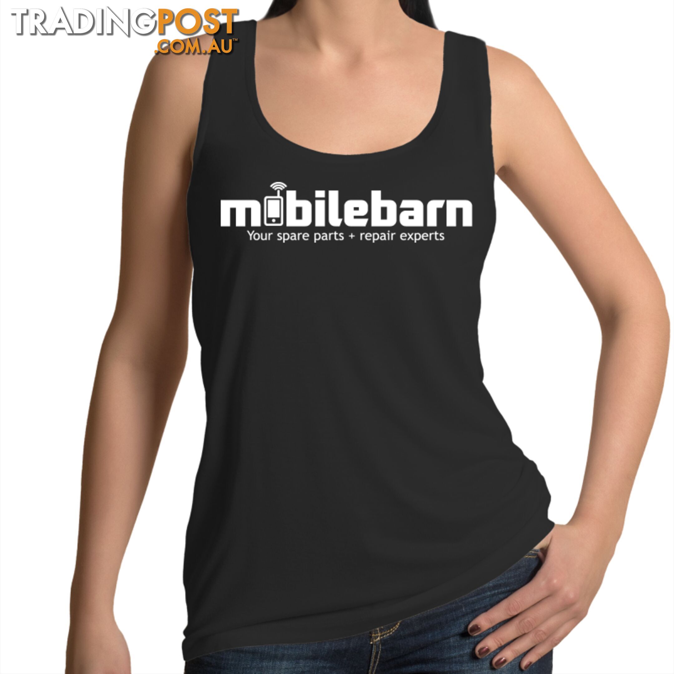 Womens Mobilebarnâ„¢ Singlet - 10.5.12 - merchandise