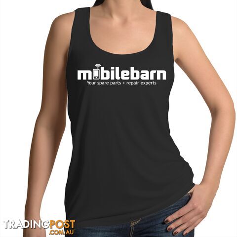 Womens Mobilebarnâ„¢ Singlet - 10.5.12 - merchandise