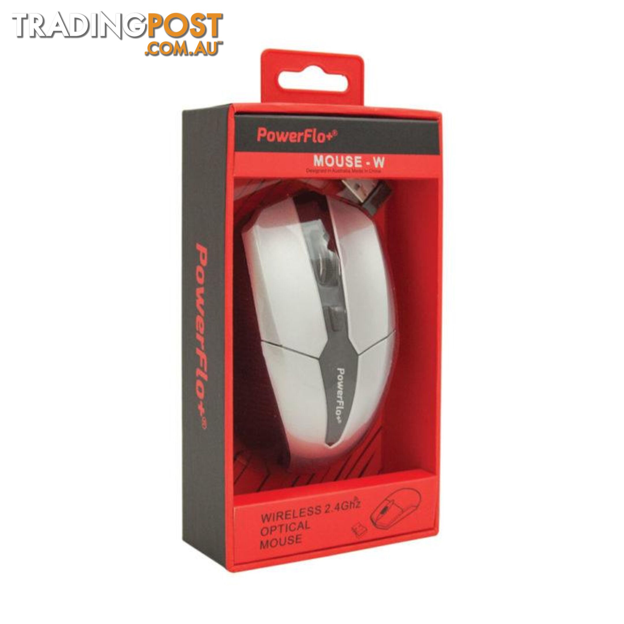 Powerflo+ Portable Wireless Mouse - 1001067 - Accessories