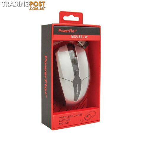 Powerflo+ Portable Wireless Mouse - 1001067 - Accessories