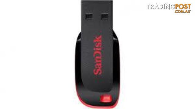 Sandisk Cruzer Blade USB Flash Drives - 7D94FD - External Storage Device