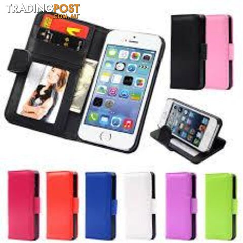 Apple iPhone Wallet Style Case - 62A5E6 - Cases