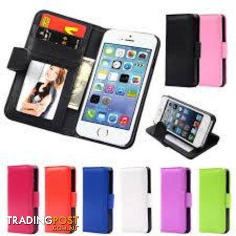 Apple iPhone Wallet Style Case - 62A5E6 - Cases