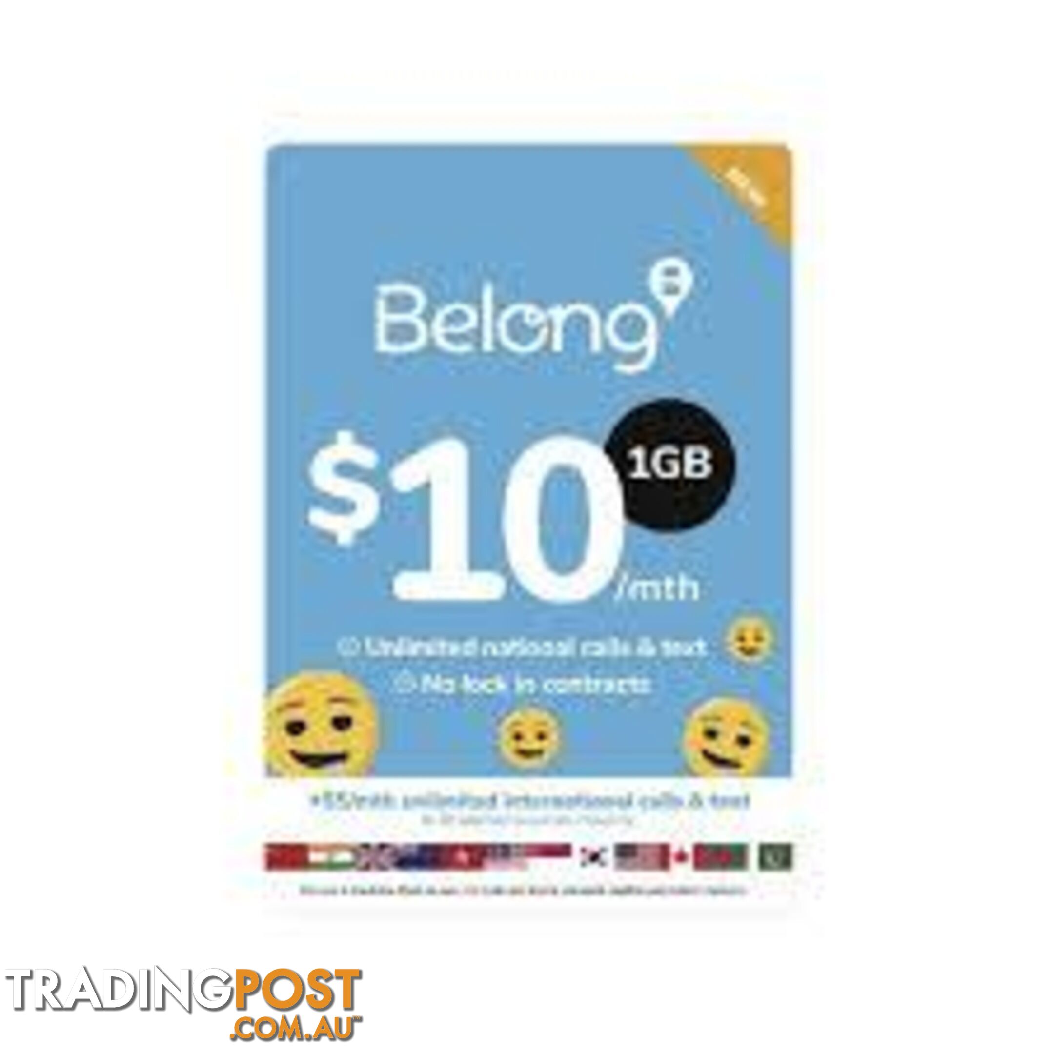 Belong Sim Starter Kit - 636337 - Sim Card